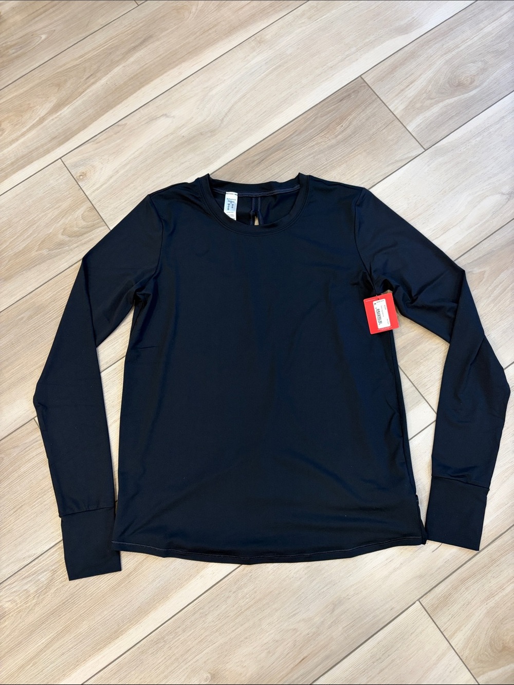 New SPANX women’s very black long sleeve extra small